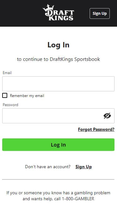 DraftKings sign up new part two