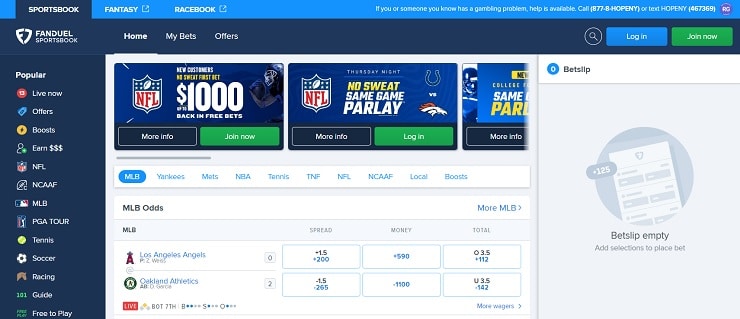 FanDuel Kansas sports betting 