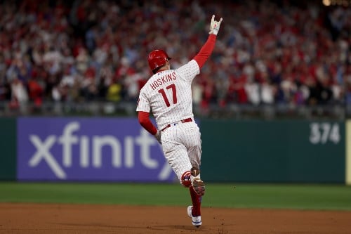 Philadelphia Phillies win NLCS title 4-1 with 10-4 victory over Los Angeles  Dodgers 