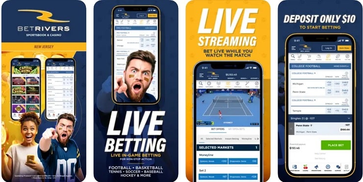 BetRivers NJ App