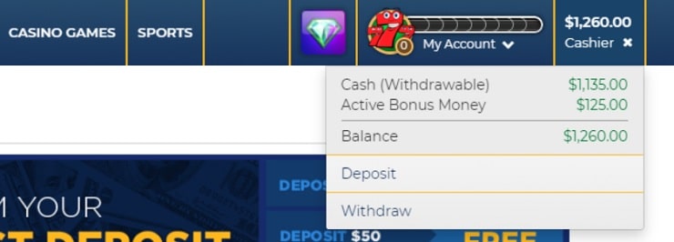 BetRivers NJ Deposit