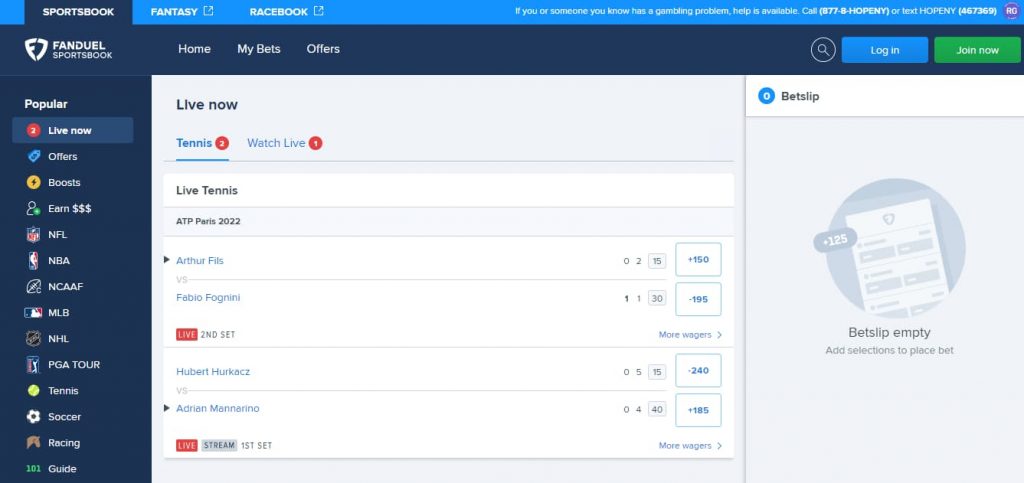 FanDuel Kansas live
