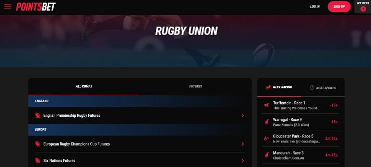 PointsBet Rugby