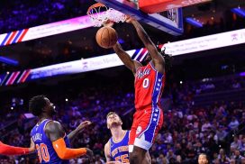 Tyrese Maxey against Knicks