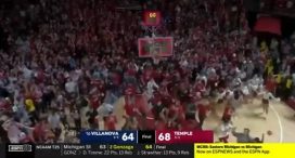 UPSET as Temple Stuns Number 16 Villanova