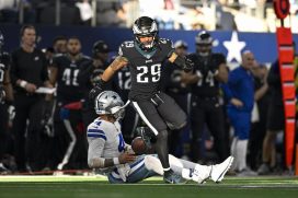 Avonte Maddox Sacks Dak Prescott Cowboys 2022
