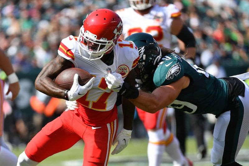 over and under on chiefs game