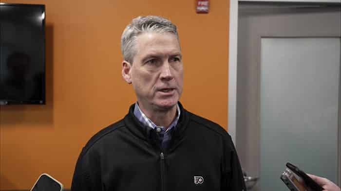 Flyers GM Chuck Fletcher
