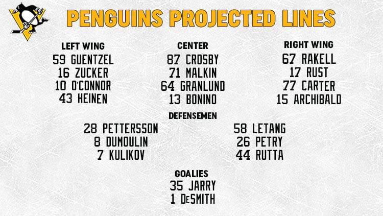 Penguins Lines