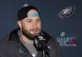 Lane Johnson, Super Bowl LVII