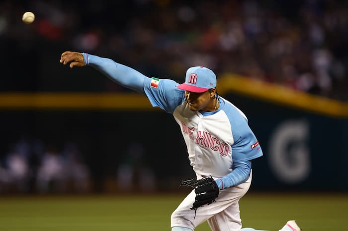 Taijuan Walker of Team Mexico poses for a photo during the Team