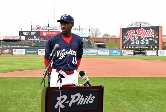 Philadelphia Phillies call up center fielder Johan Rojas from Reading  Fightin Phils