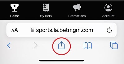 BetMGM PWA Step 2