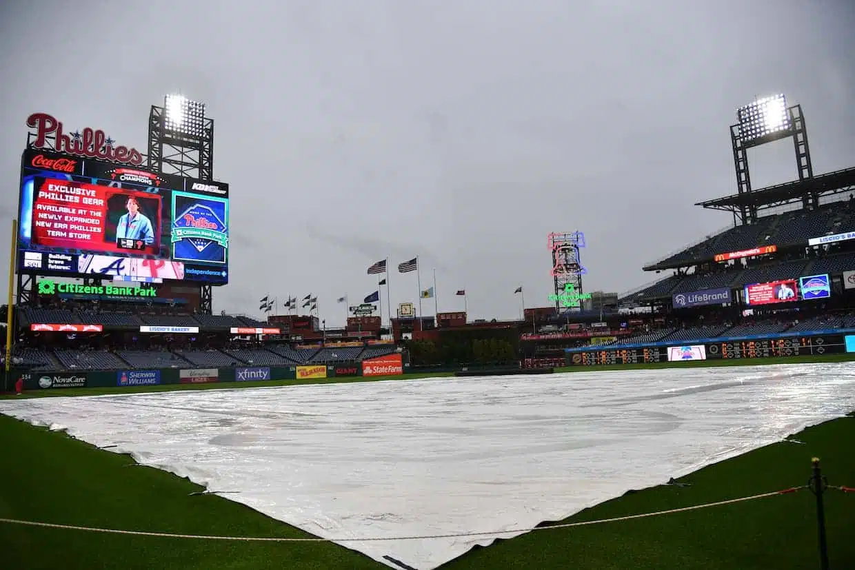 PhilliesBraves Rained Out, Doubleheader Set for September