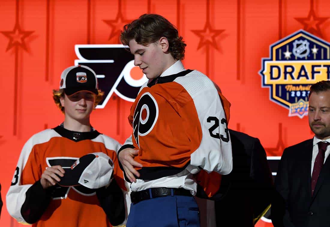 2023 NHL Draft Flyers Select Oliver Bonk With 22nd Pick