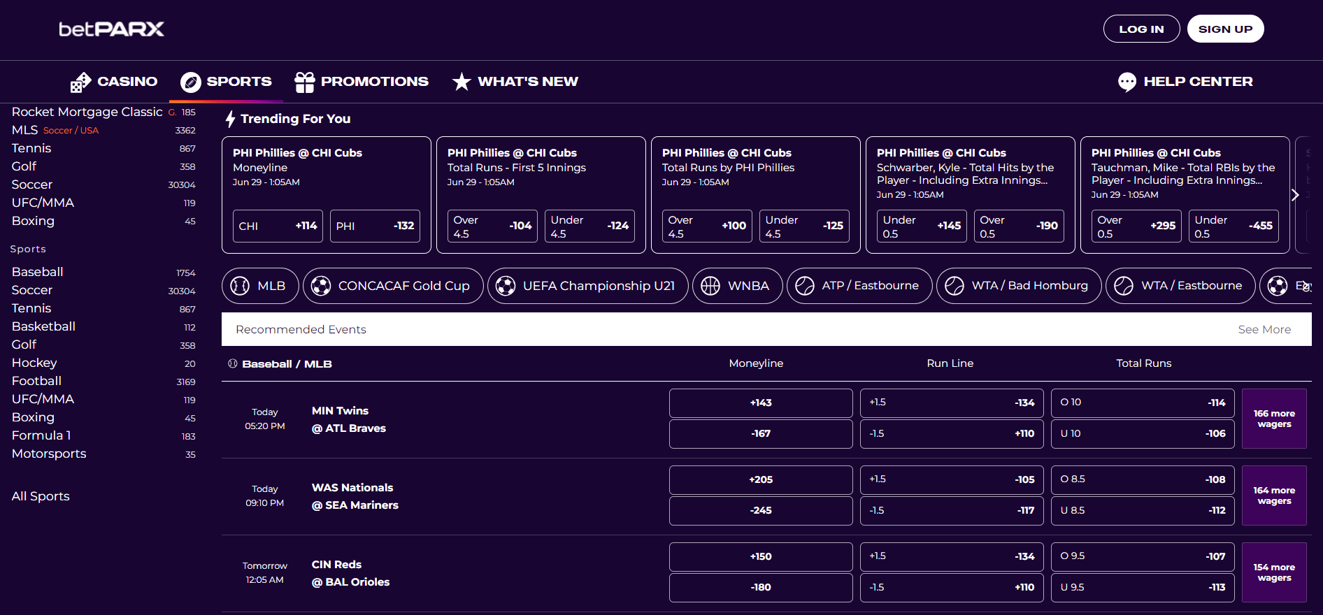 BetPARX Sportsbook