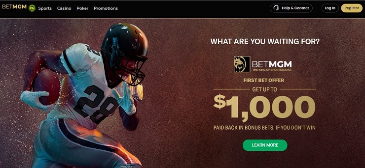 BetMGM Step 1
