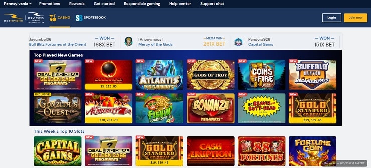 BetRivers Casino PA