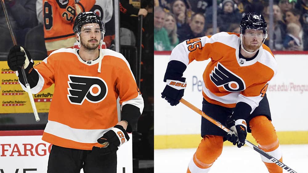 Philadelphia Flyers Noah Cates Cam York
