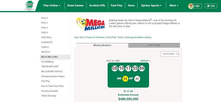 New $50 PA Lottery Scratch-Off Produces First $5 Million Winner