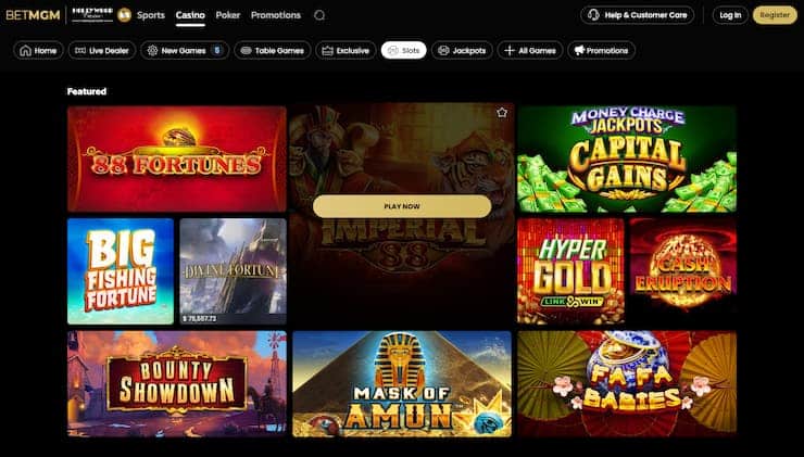 BetMGM Play Slots Real Money