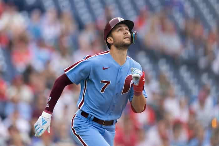 trea turner phillies jersey blue