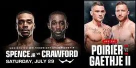 Biggest Night For Combat Sports Features Spence vs Crawford & UFC 291