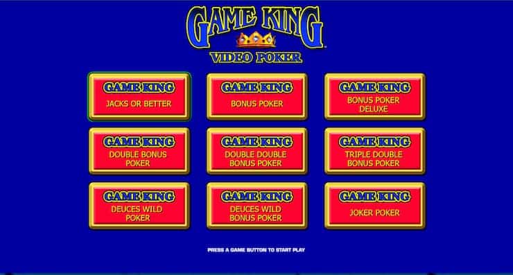video poker variety