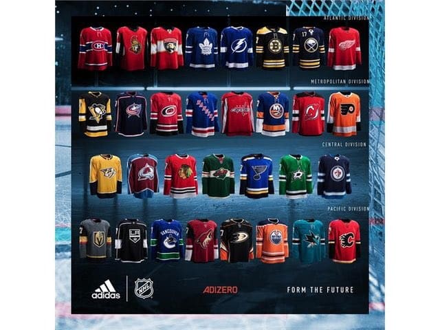 All 31 NHL teams unveil new jerseys they'll wear next season (PHOTOS)