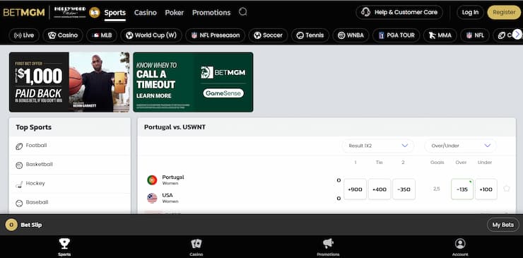 BetMGM sportsbook