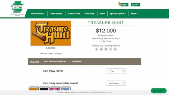 Play PA Treasure Hunt Online