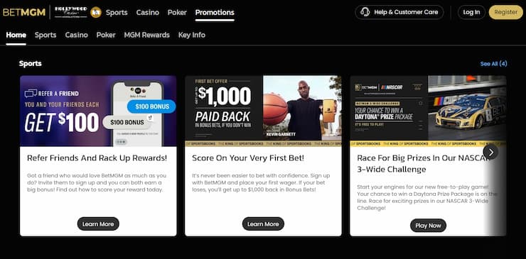 Sports bonuses