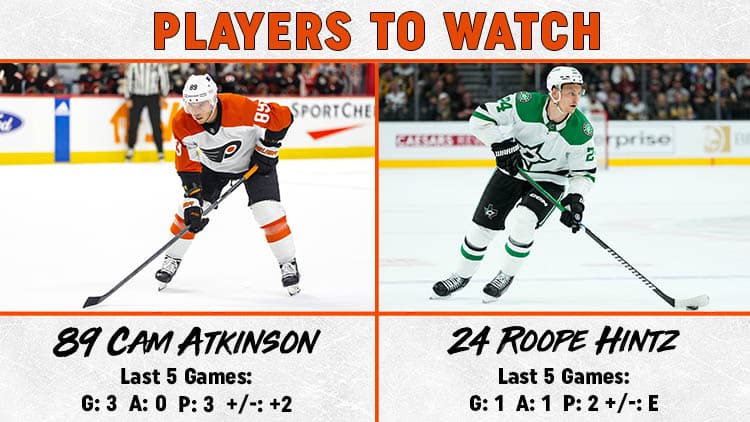 Flyers Stars Players to Watch