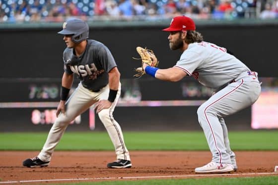 Bryce Harper Back Stiffness Prompts Removal from Spring Training Games