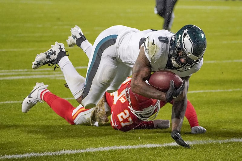DeAndre Swift Touchdown Chiefs