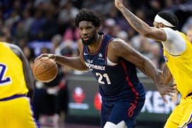 Instant Observations: 76ers Rout Lakers Behind Embiid’s Sixth Career Triple-Double