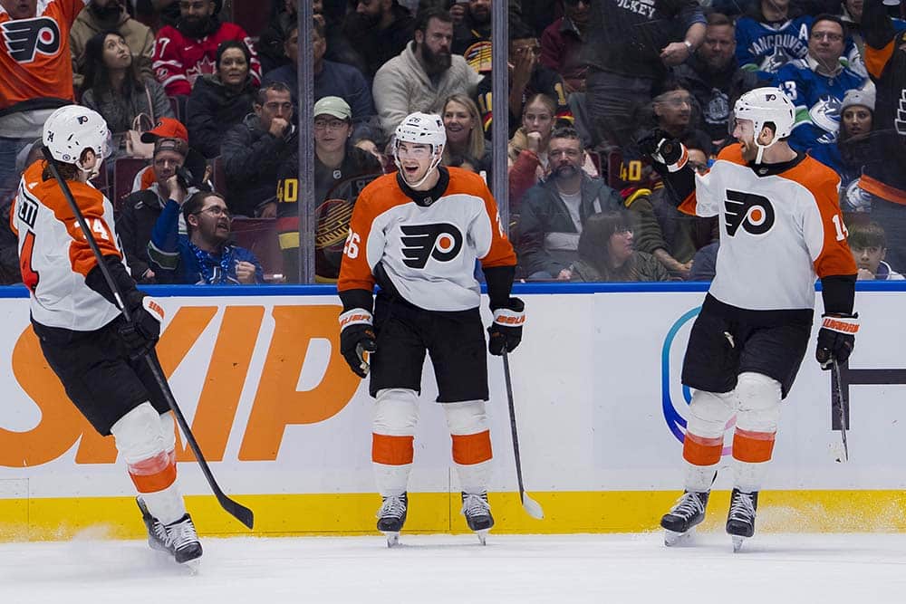 Flyers Postgame Report: 3-Goal 2nd Breaks Things Open Against Canucks