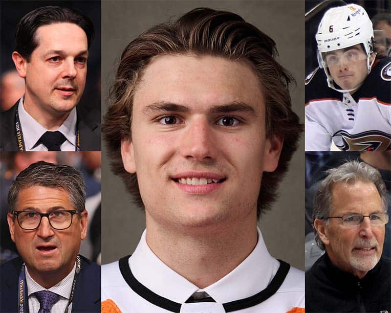 Cutter Gauthier Danny Briere John Tortorella Keith Jones Jamie Drysdale Flyers