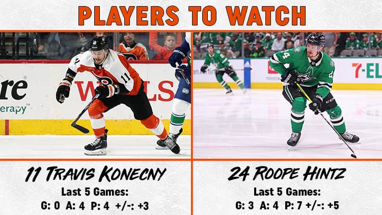 Flyers Stars Players to Watch