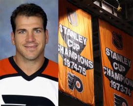 Mark Recchi Philadelphia Flyers 1974 Stanley Cup