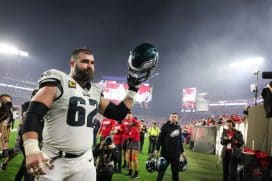 Report: Eagles Legend Jason Kelce Told Teammates He Would Retire Following Monday Night Loss
