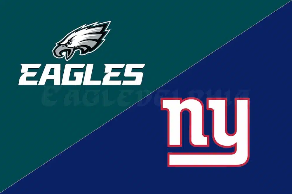 Eagles vs. Giants Week 18 Start Time Announced Philadelphia Sports