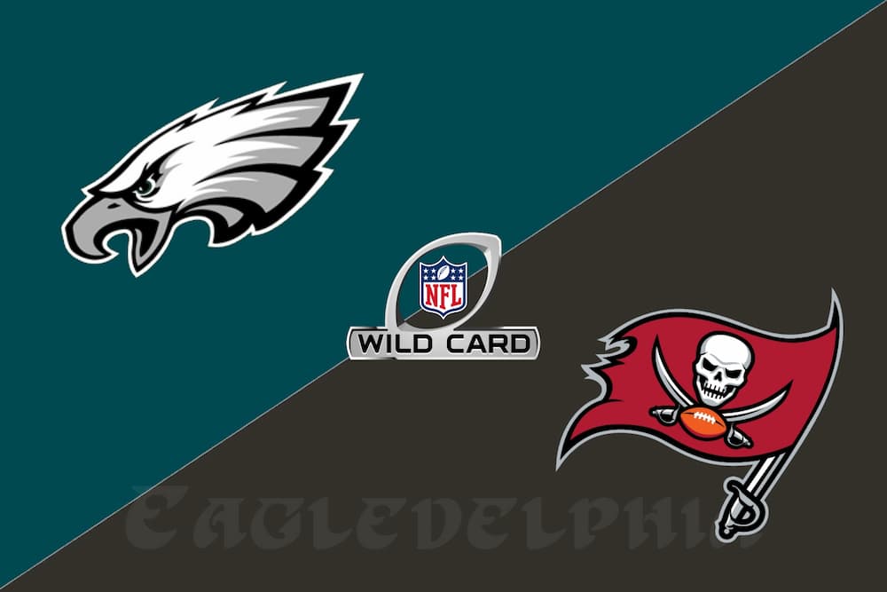 NFL Wild Card Game Betting Odds: Eagles Open as a Slight Favorite over Tampa Bay