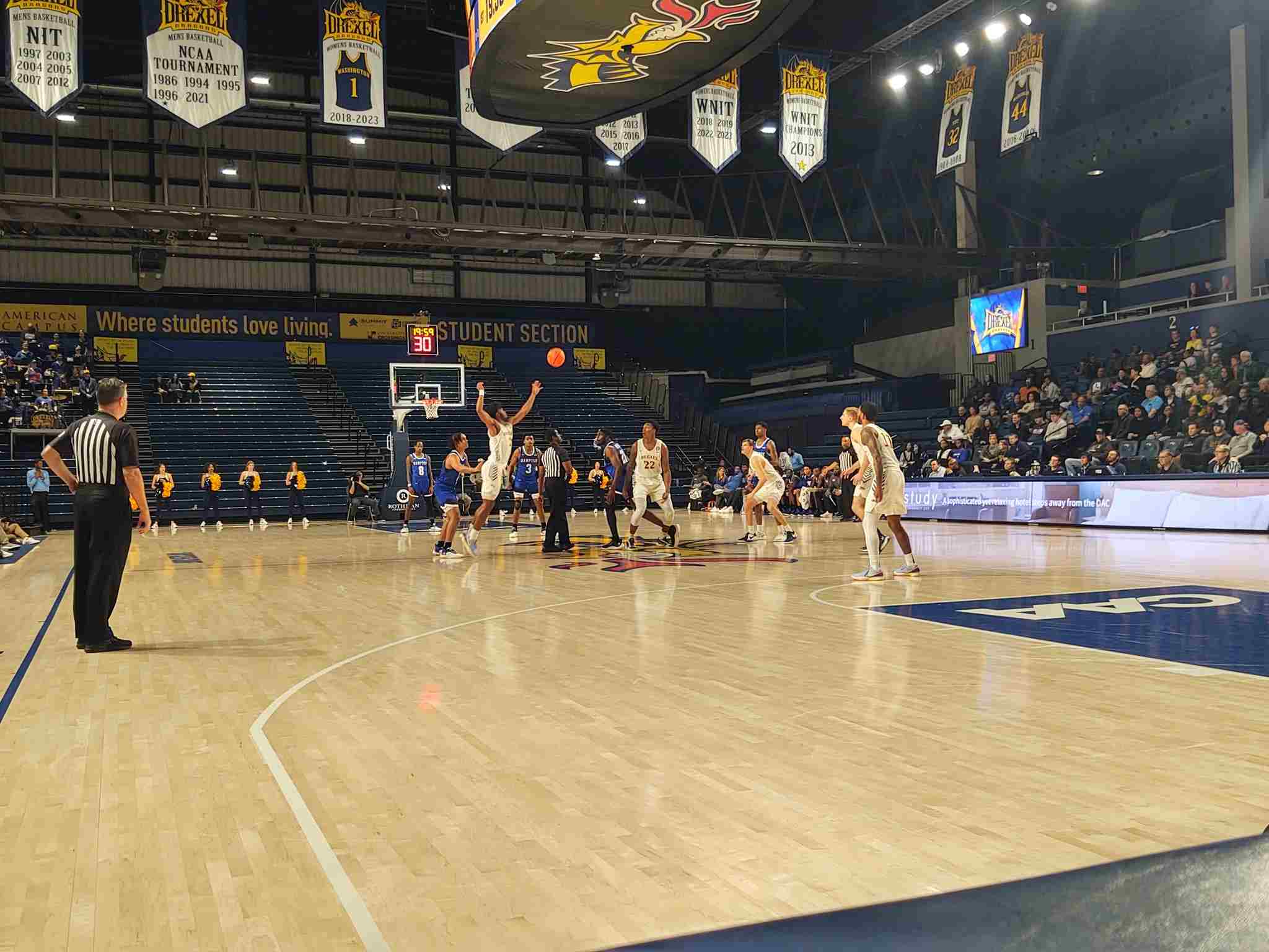 Drexel Starts 2024 with Conference win over Hampton