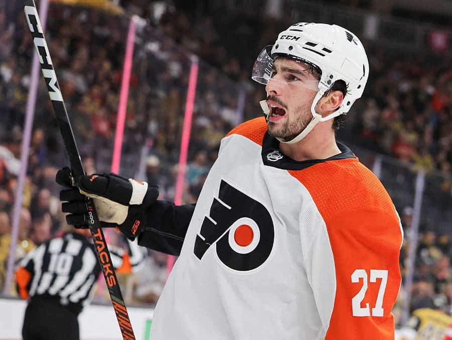 Flyers Postgame Report: Cates, Ersson Help Flyers Snap Losing Streak