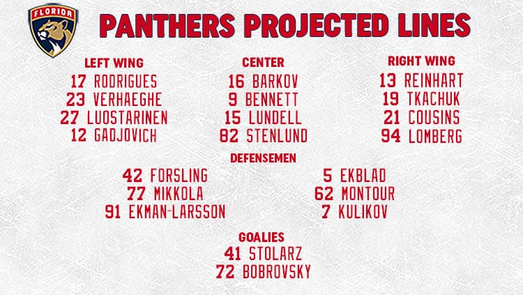 Panthers Lines