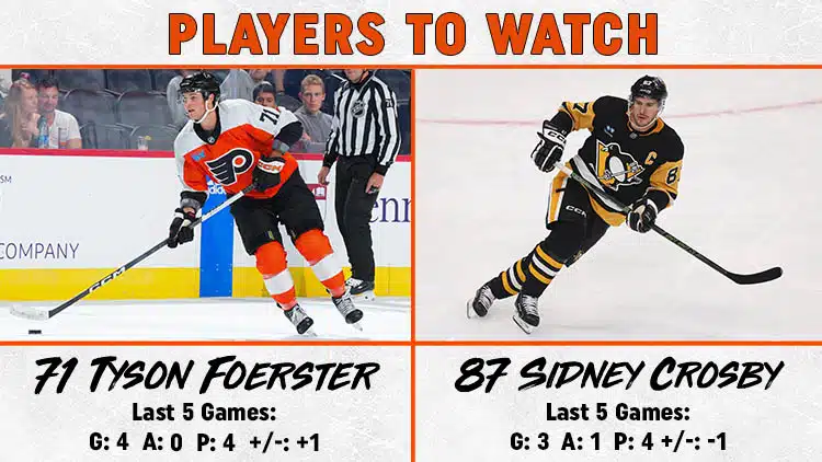 Flyers Vs Penguins Preview Opportunity Knocks Sports Talk Philly