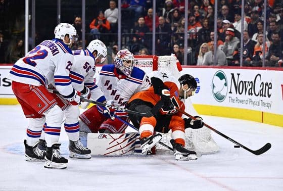 Flyers Postgame Report: Rangers Hold Off Flyers Late Push