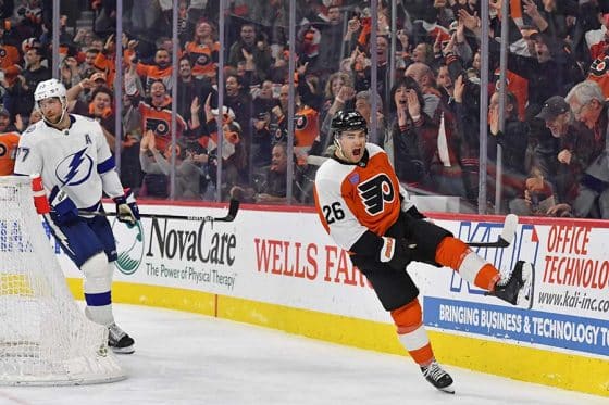 Flyers Postgame Report: 5-Goal 3rd Lifts Flyers Over Lightning