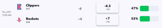 public betting example 2